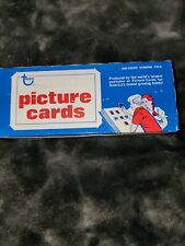 unopened baseball cards box lot vintage picture