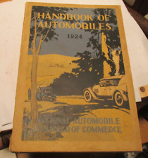 vintage old Handbook of Automobiles 1924 230 pages of all cars manuifactured '24 picture