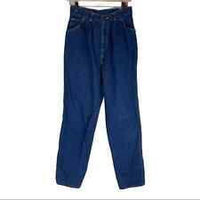 Vintage Chic pleated tapered high rise relaxed fit mom jeans picture