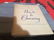 How to be Charming, Delightful 1937 Publication Beatrice de Sylvara picture