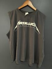 Metallica Rare 2010 Vintage Tank Top World Magnetic Tour T-Shirt Size Large picture