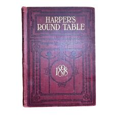 Harper's Round Table 1898 issues November 1897-October 1898 bound in book picture