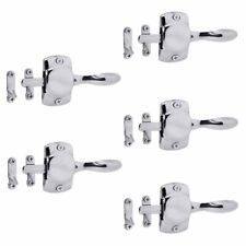 5 Piece Solid Bright Brass Hoosier Icebox Latch Right Renovators Supply picture