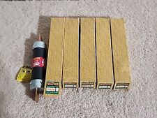 Lot of 5 Bussmann FRS-200, Fusetron Time Delay Fuses 200 A, 600V Dual Element picture