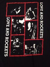 Love and Rockets Vintage T-shirt L 1989 So Alive Tour Band Tee TSHIRT Size L picture