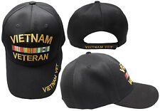 Mens Army Navy Air Force Vietnam Korea Veteran Military Baseball Hats Cap picture