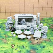 Tavern Set, Dungeons and Dragons DnD Scatter Terrain 32mm Lot picture
