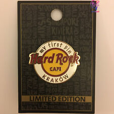 Hard Rock Cafe KRAKOW My First Pin HRC Pins New on Card Rare picture