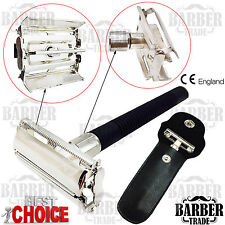 LGB®-Butterfly Men Safety Razor Double Edge Classic Shaving Vintage Pouch picture