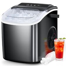 COWSAR Countertop Ice Maker, 9 Bullet Ice Cubes in 6 Mins 26.5lbs in 24Hrs picture