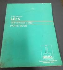 OKUMA CNC LATHE LB15 WITH OSP5000L-G CNC PARTS BOOK picture