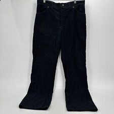 Vintage March 1 Brand Men's Corduroy Pants Black Classic Size 38 picture