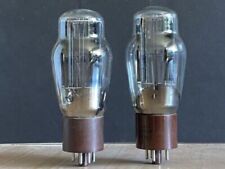 Set Of 2 US 1940's RCA Model 5R4GY Brown Base Rectifier Tubes picture