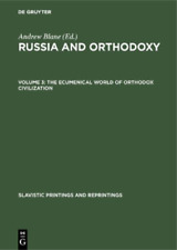 Thomas E. Bird The ecumenical world of Orthodox civilization (Hardback) picture