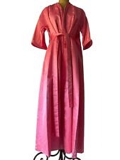 1960s HONG KONG PINK SILK BLEND 1960s ROBE Overcoat picture