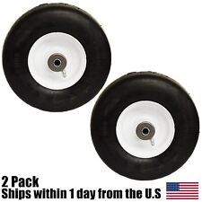 2PK 9x3.50-4 Solid Tire & Wheel Front Caster 3/4