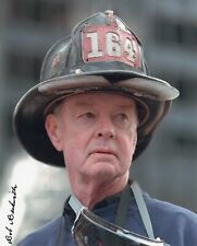 BOB BECKWITH SIGNED AUTOGRAPH 9/11 FIREFIGHTER HERO  8X10 PHOTO picture