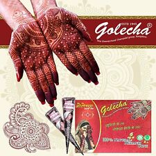 25g Natural Golecha Henna Cones Temporary Tattoo Body Art Mehandi Ink Choose Qty picture