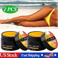 2 PC Premium Intensive Dark Tanning Luxe Gel Cream for Sunbeds & Outdoor Sun 50g picture