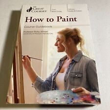 How to Paint The Great Courses 4 dvd set and guidebook Artist Art of Painting picture