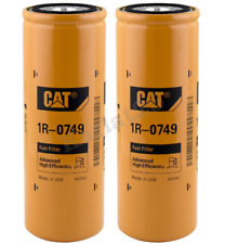 New CAT 1R-0749 FUEL FILTER High Efficiency / CATERPILLAR 1R0749 OEM Pack of 2 picture