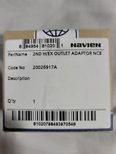 Navien 20026917A  2nd Heat Exchanger Outlet Adapter NCB Factory Sealed picture