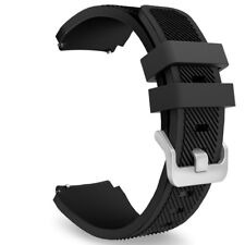 22mm Rugged Silicone Sport Watch Band Strap Replacement Quick Release Wristband picture