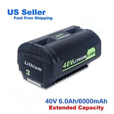 New 40V 6.0Ah High Capacity Lithium-Ion Battery For Ryobi 40V OP40401 OP4050 US picture