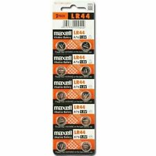 LR44 Maxell (10 piece) LR44 MAXELL A76 L1154 AG13 357 New Alkaline Battery picture