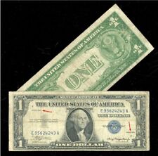 $1 Silver Certificate Series 1935 NO Mint Mark, Dated Twice on Right and Left picture