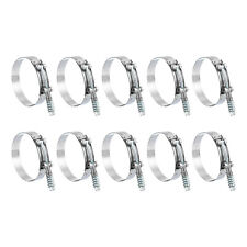 T-Bolt Hose Clamp 10Pcs 89-97mm Spring Loaded Intake Intercooler Hose Clamps picture
