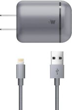 Just Wireless 2.4 AMP Wall Charger with MFi Certified Lightning Cable for iPhone picture
