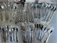 ONEIDA Vintage Stainless SILVER Huntington DELUX Kings and Queens One Set 62 Pcs picture