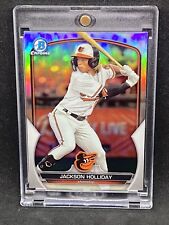 Jackson Holliday BOWMAN CHROME SILVER REFRACTOR ROOKIE CARD ORIOLES RC INVEST picture