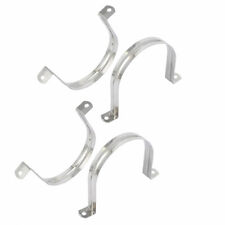 4PCS 201 Stainless Steel Pipe Straps Tension Tube Clip Clamp for 3.94-inch Pipe picture
