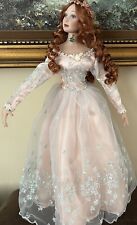 Beautiful Vintage Porcelain Doll By Donna RuBert , 22 in, 2005 picture