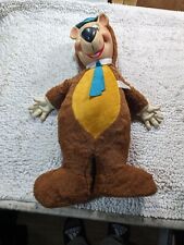 Vintage Knickerbocker Huckleberry Hound Yogi Bear Plush Stuffed Animal Toy 1959 picture