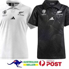 NEW 2023 New Zealand All Blacks Rugby Jerseys NZ Rugby World Cup Union Jersey picture