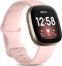 Fitbit Sense Smartwatch - FB512GLWT with Pink Band (L and S) picture