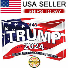2024 Trump Flag: Make America Great Again Flag 3x5 Feet Banner picture
