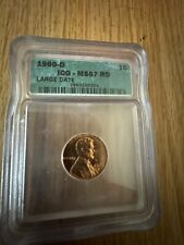 1960-D Large Date MS67 RD 1c Penny *Rare* picture