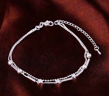 925 Sterling Silver Womens Adjustable 8.5