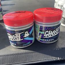 Lot Of 2 GHOST Gamer: Energy Focus Support Formula - Blue Raspberry EXP 12/23 picture