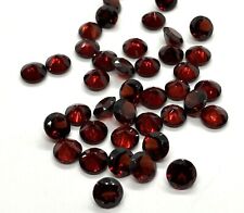 Garnet Round Cut Faceted AAA Natural Loose Gemstone For Making All Type Jewelry picture