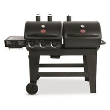 New Char-Griller Dual Function Gas and Charcoal Grill Black E5072 Stainless picture
