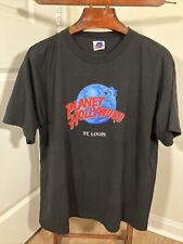 Vintage Planet Hollywood St Louis T-Shirt Mens Size XL Black 1991 picture