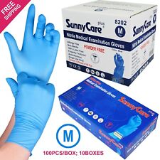 1000 SunnyCare #8202 Nitrile Exam Gloves Chemo-Rated (Powder Free Vinyl Latex) M picture