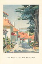 Postcard CA San Francisco Presidio Officer's Home Golden Gate Recreational Area picture