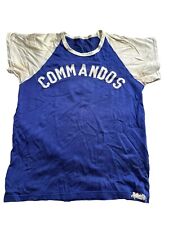 Vintage 1950s Commandos FELCO 50s VTG Large Shirt Jersey Basketball picture