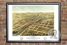 Vintage Northfield, MN Map 1869 - Historic Minnesota Art - Victorian Industrial picture